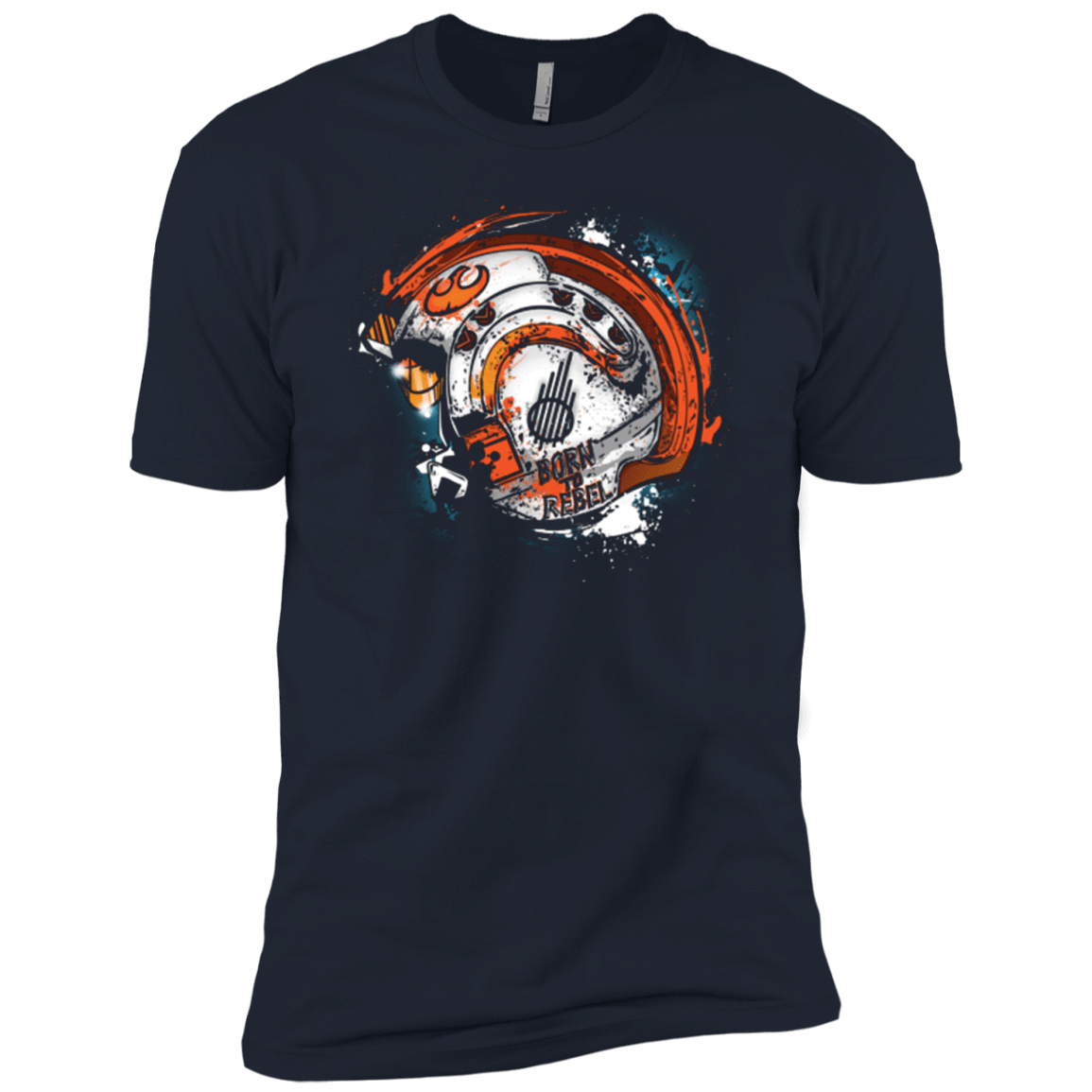 T-Shirts Midnight Navy / YXS Born to Rebel Boys Premium T-Shirt