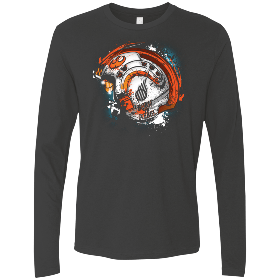 T-Shirts Heavy Metal / Small Born to Rebel Men's Premium Long Sleeve