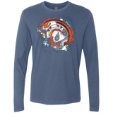 T-Shirts Indigo / Small Born to Rebel Men's Premium Long Sleeve