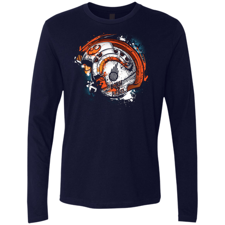 T-Shirts Midnight Navy / Small Born to Rebel Men's Premium Long Sleeve