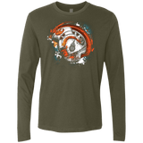 T-Shirts Military Green / Small Born to Rebel Men's Premium Long Sleeve