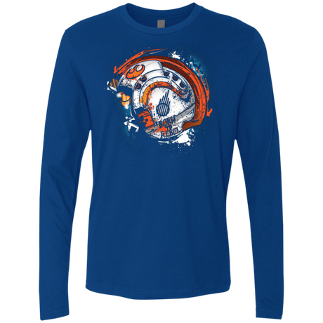 T-Shirts Royal / Small Born to Rebel Men's Premium Long Sleeve