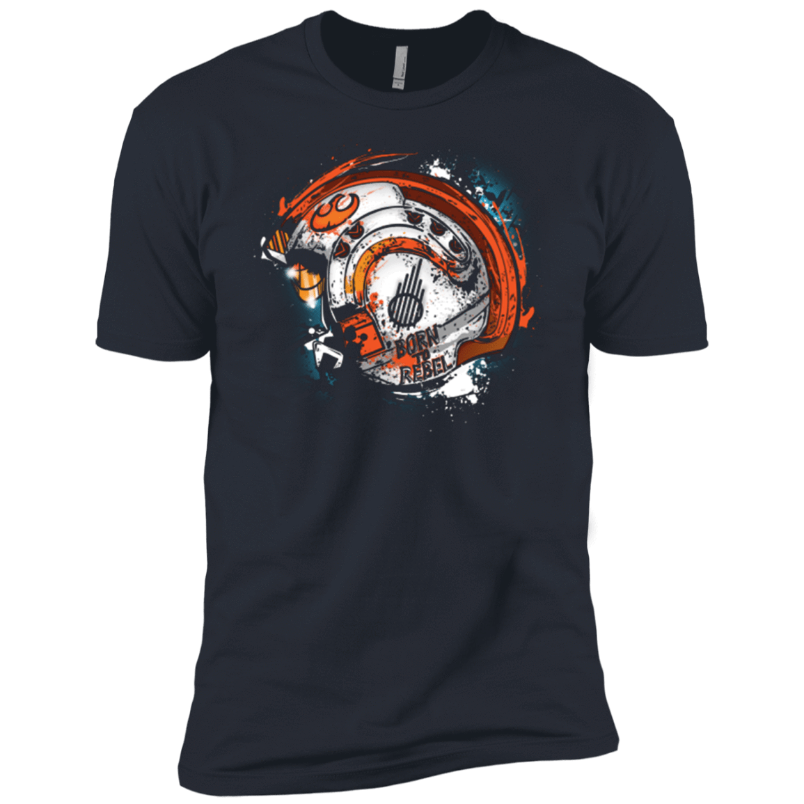 T-Shirts Indigo / X-Small Born to Rebel Men's Premium T-Shirt