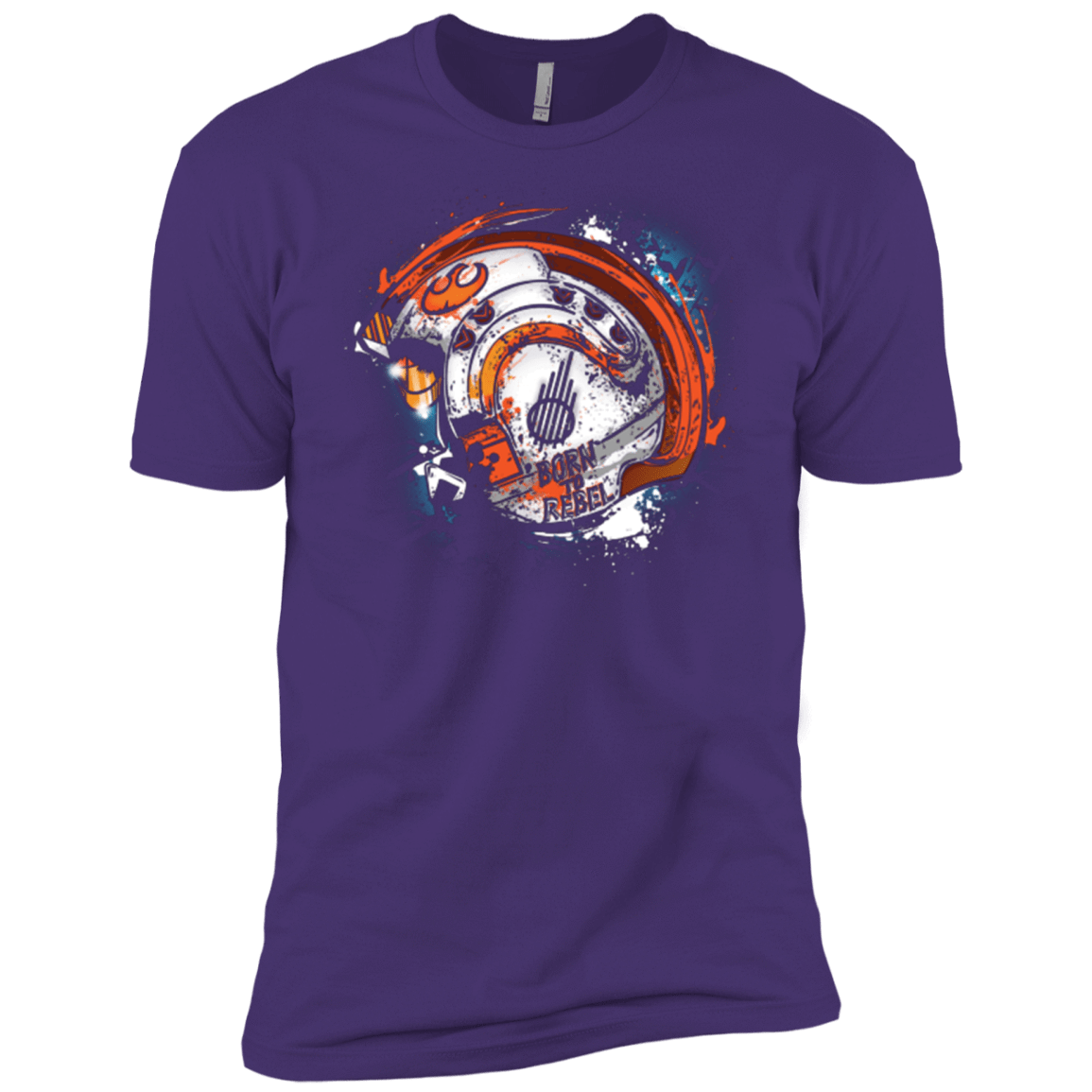 T-Shirts Purple / X-Small Born to Rebel Men's Premium T-Shirt