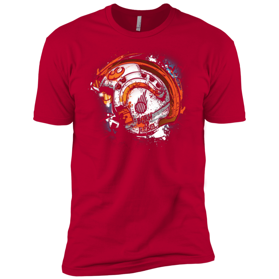 T-Shirts Red / X-Small Born to Rebel Men's Premium T-Shirt