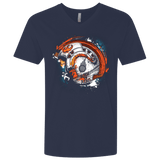 T-Shirts Midnight Navy / X-Small Born to Rebel Men's Premium V-Neck