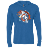 T-Shirts Vintage Royal / X-Small Born to Rebel Triblend Long Sleeve Hoodie Tee