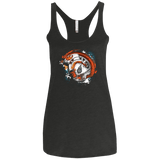 T-Shirts Vintage Black / X-Small Born to Rebel Women's Triblend Racerback Tank