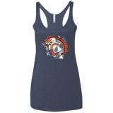 T-Shirts Vintage Navy / X-Small Born to Rebel Women's Triblend Racerback Tank