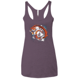 T-Shirts Vintage Purple / X-Small Born to Rebel Women's Triblend Racerback Tank