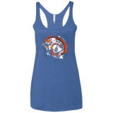 T-Shirts Vintage Royal / X-Small Born to Rebel Women's Triblend Racerback Tank