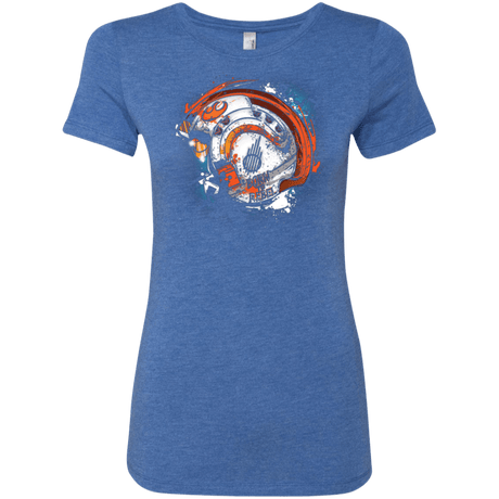 T-Shirts Vintage Royal / Small Born to Rebel Women's Triblend T-Shirt