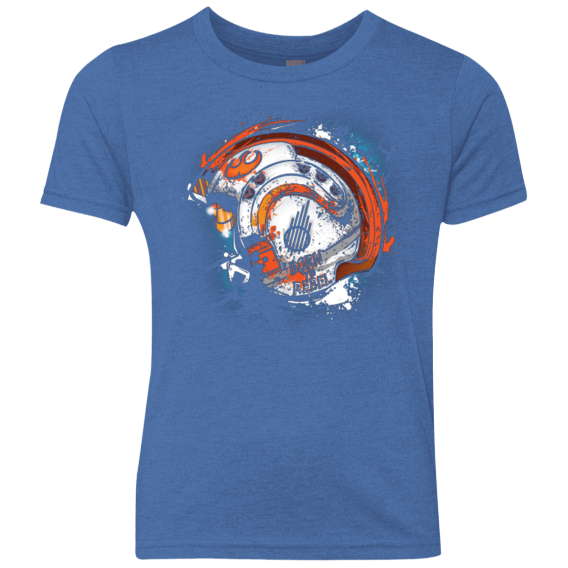 T-Shirts Vintage Royal / YXS Born to Rebel Youth Triblend T-Shirt