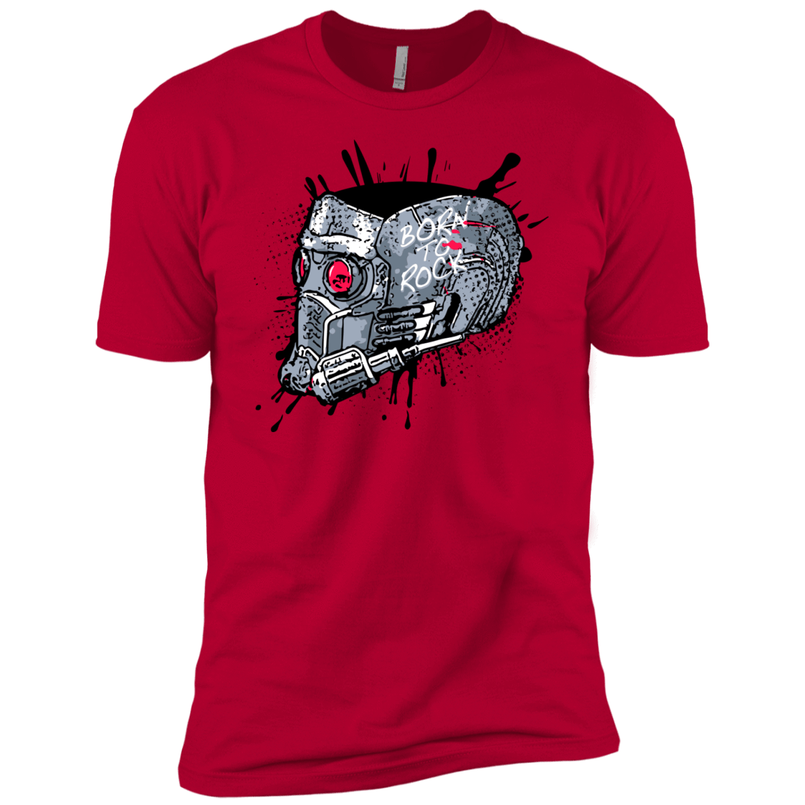 T-Shirts Red / YXS Born to Rock Boys Premium T-Shirt