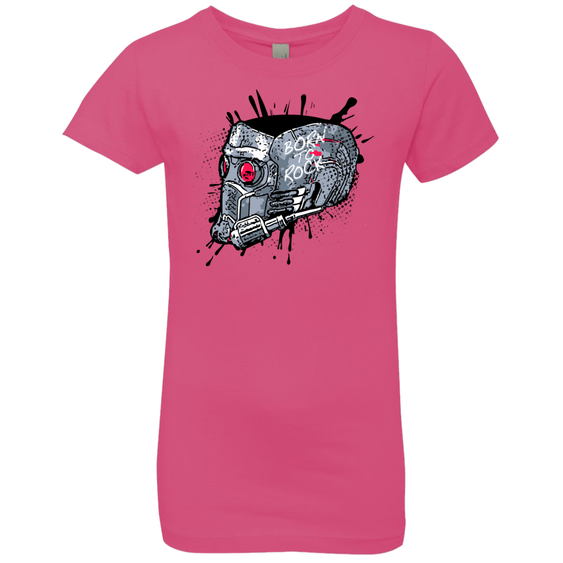 T-Shirts Hot Pink / YXS Born to Rock Girls Premium T-Shirt