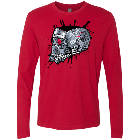 T-Shirts Red / Small Born to Rock Men's Premium Long Sleeve