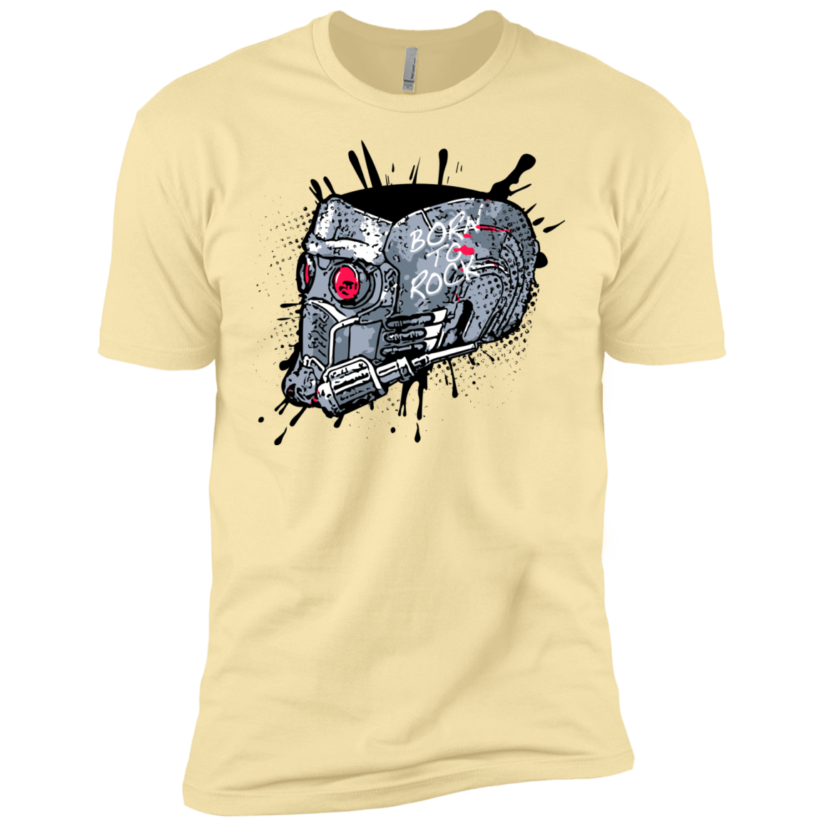 T-Shirts Banana Cream / X-Small Born to Rock Men's Premium T-Shirt