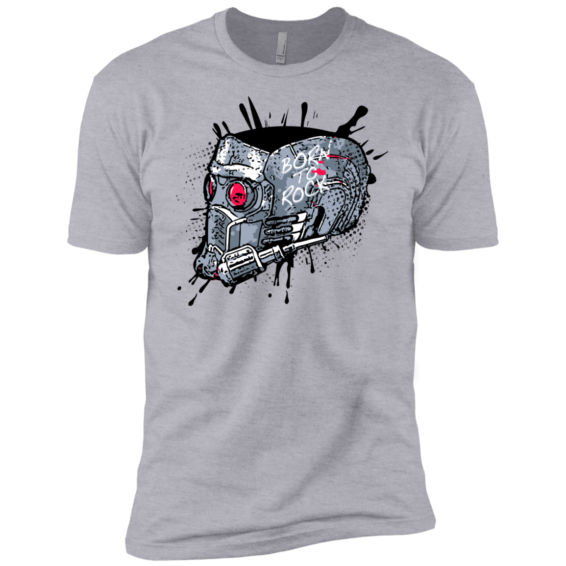 T-Shirts Heather Grey / X-Small Born to Rock Men's Premium T-Shirt