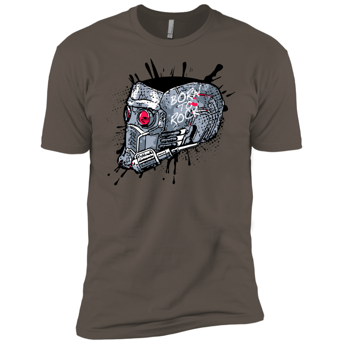 T-Shirts Warm Grey / X-Small Born to Rock Men's Premium T-Shirt