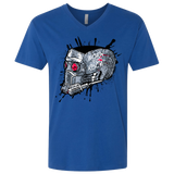 T-Shirts Royal / X-Small Born to Rock Men's Premium V-Neck