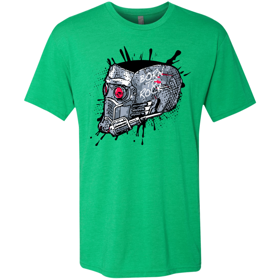 T-Shirts Envy / Small Born to Rock Men's Triblend T-Shirt