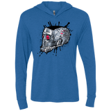 T-Shirts Vintage Royal / X-Small Born to Rock Triblend Long Sleeve Hoodie Tee