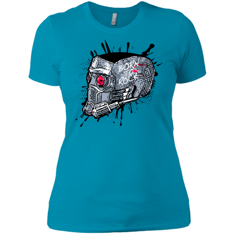 T-Shirts Turquoise / X-Small Born to Rock Women's Premium T-Shirt