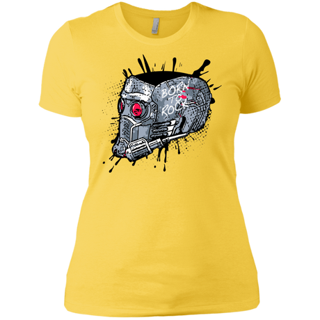 T-Shirts Vibrant Yellow / X-Small Born to Rock Women's Premium T-Shirt