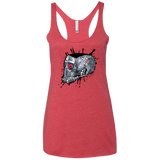 T-Shirts Vintage Red / X-Small Born to Rock Women's Triblend Racerback Tank