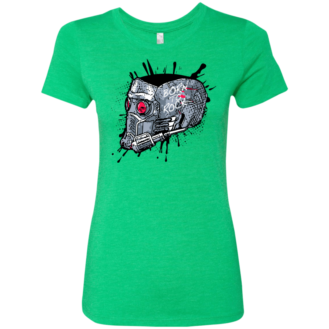 T-Shirts Envy / Small Born to Rock Women's Triblend T-Shirt