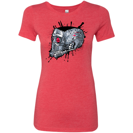 T-Shirts Vintage Red / Small Born to Rock Women's Triblend T-Shirt