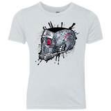 T-Shirts Heather White / YXS Born to Rock Youth Triblend T-Shirt