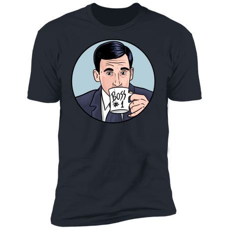 T-Shirts Indigo / S Boss Number 1 Men's Premium T-Shirt