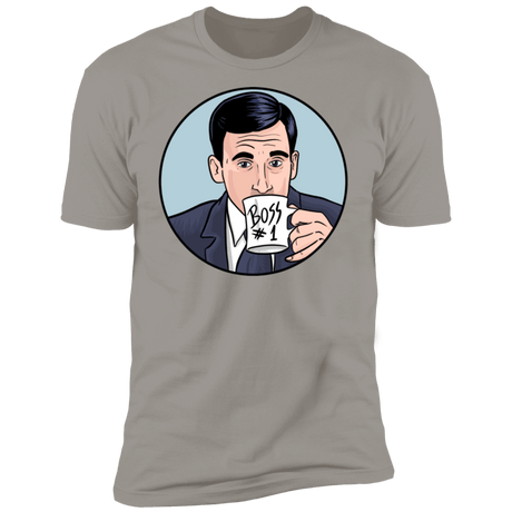 T-Shirts Light Grey / S Boss Number 1 Men's Premium T-Shirt