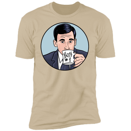 T-Shirts Sand / S Boss Number 1 Men's Premium T-Shirt