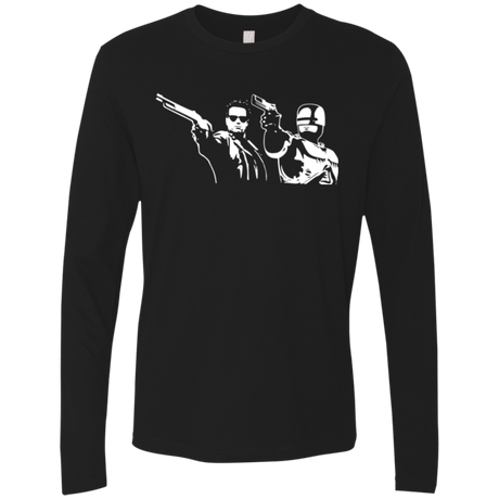T-Shirts Black / Small Bot fiction Men's Premium Long Sleeve
