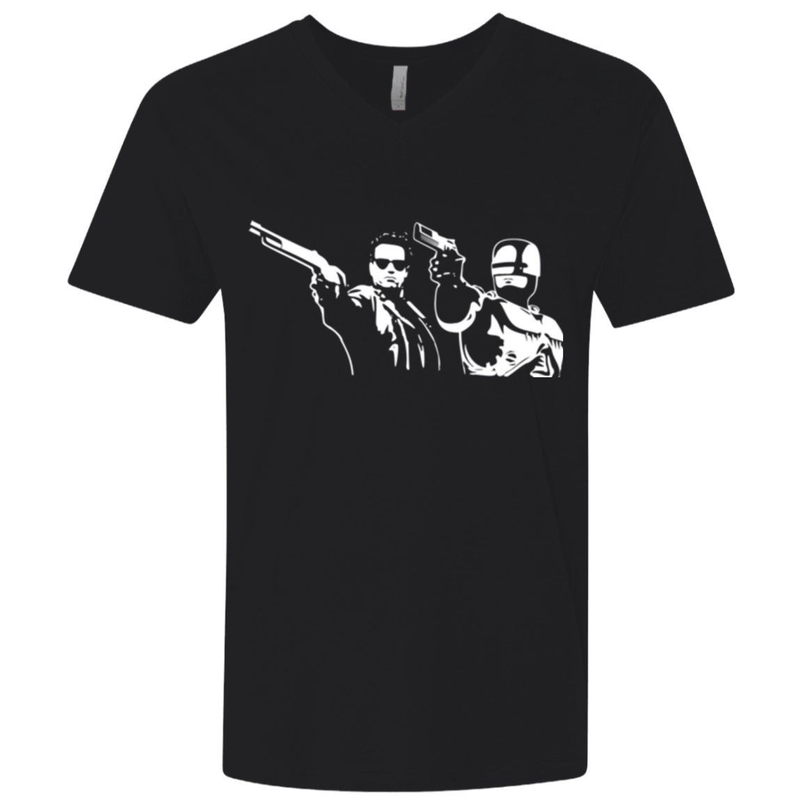 T-Shirts Black / X-Small Bot fiction Men's Premium V-Neck