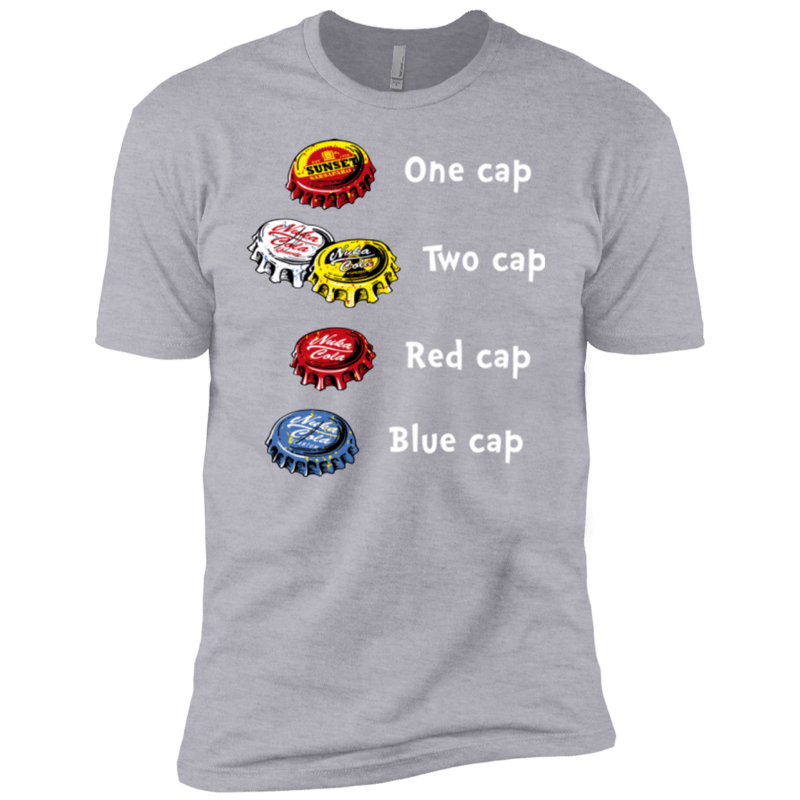 T-Shirts Heather Grey / YXS Bottle Caps Fever Boys Premium T-Shirt