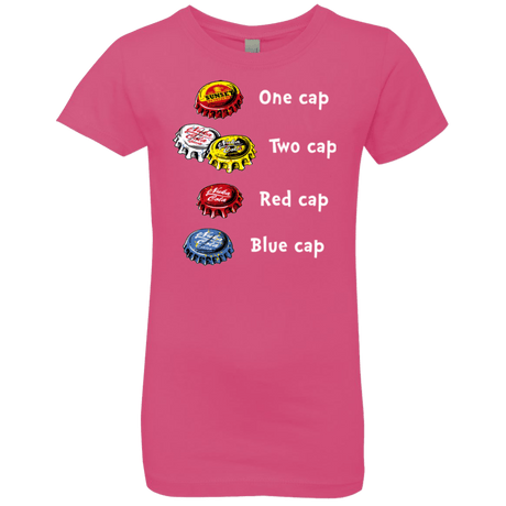T-Shirts Hot Pink / YXS Bottle Caps Fever Girls Premium T-Shirt