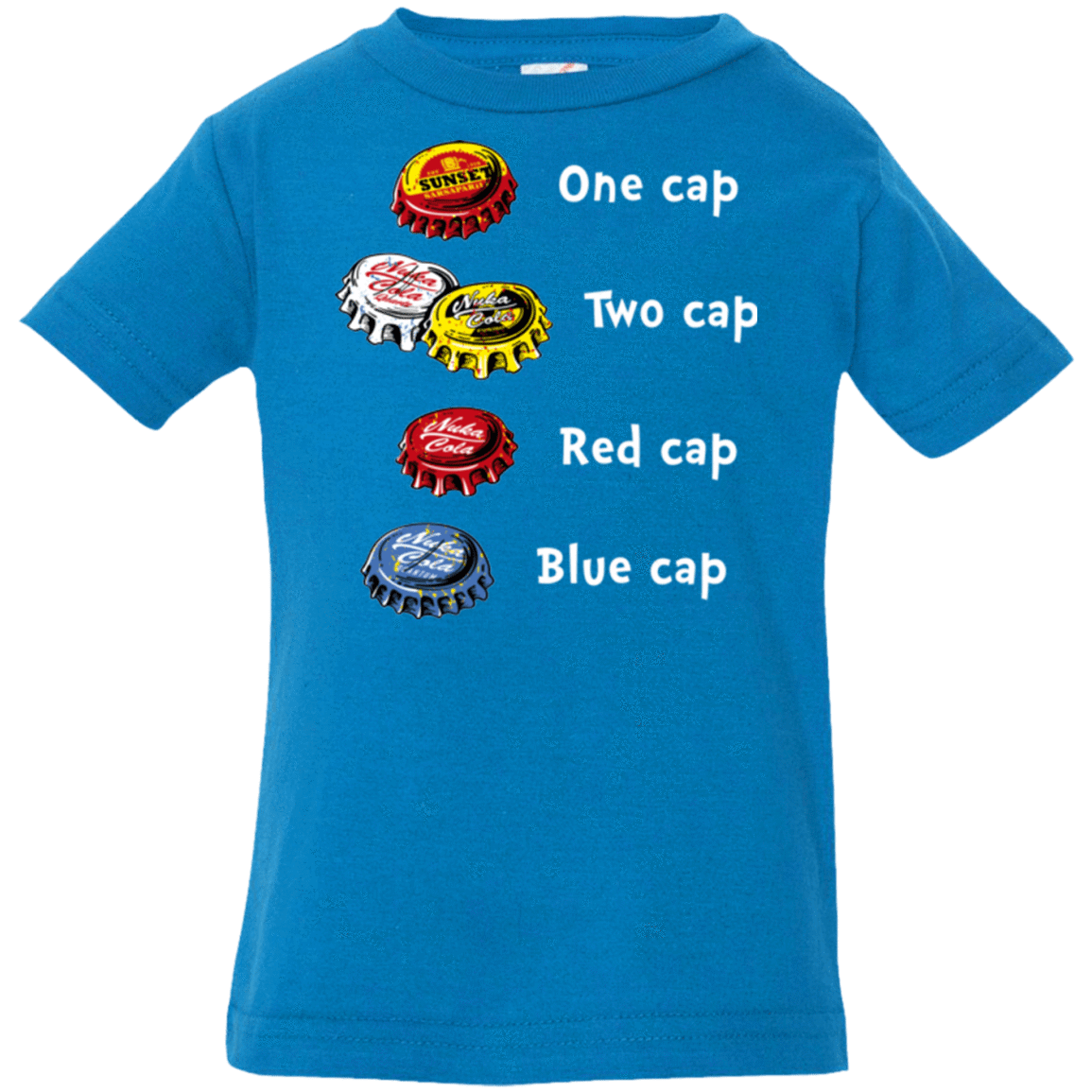 T-Shirts Cobalt / 6 Months Bottle Caps Fever Infant Premium T-Shirt