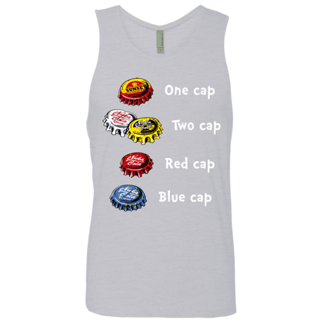 T-Shirts Heather Grey / Small Bottle Caps Fever Men's Premium Tank Top