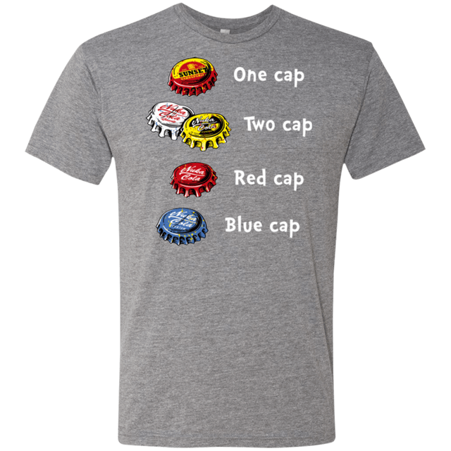 T-Shirts Premium Heather / Small Bottle Caps Fever Men's Triblend T-Shirt