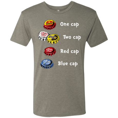 T-Shirts Venetian Grey / Small Bottle Caps Fever Men's Triblend T-Shirt