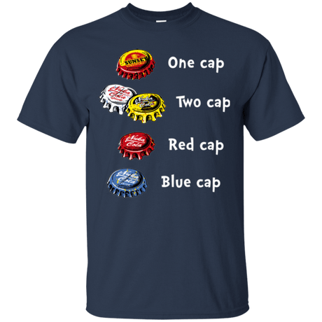T-Shirts Navy / Small Bottle Caps Fever T-Shirt