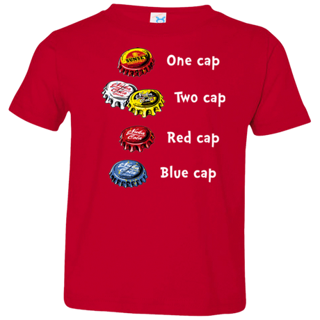 T-Shirts Red / 2T Bottle Caps Fever Toddler Premium T-Shirt