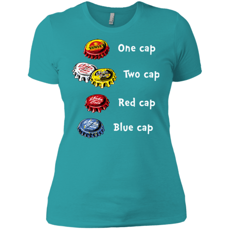 T-Shirts Tahiti Blue / X-Small Bottle Caps Fever Women's Premium T-Shirt