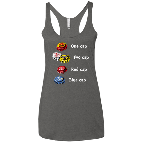 T-Shirts Premium Heather / X-Small Bottle Caps Fever Women's Triblend Racerback Tank