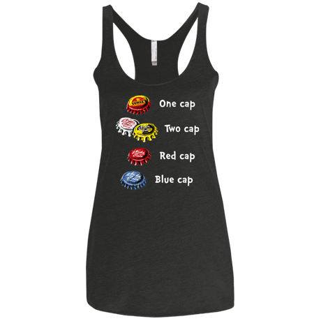 T-Shirts Vintage Black / X-Small Bottle Caps Fever Women's Triblend Racerback Tank