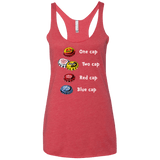 T-Shirts Vintage Red / X-Small Bottle Caps Fever Women's Triblend Racerback Tank