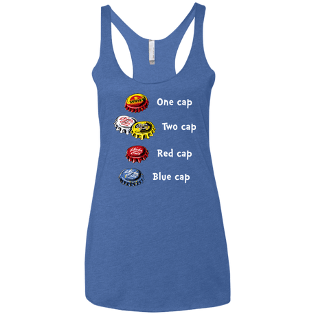 T-Shirts Vintage Royal / X-Small Bottle Caps Fever Women's Triblend Racerback Tank
